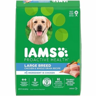 IAMS Proactive Health Large Breed Adult Dry Dog Food with Real Chicken