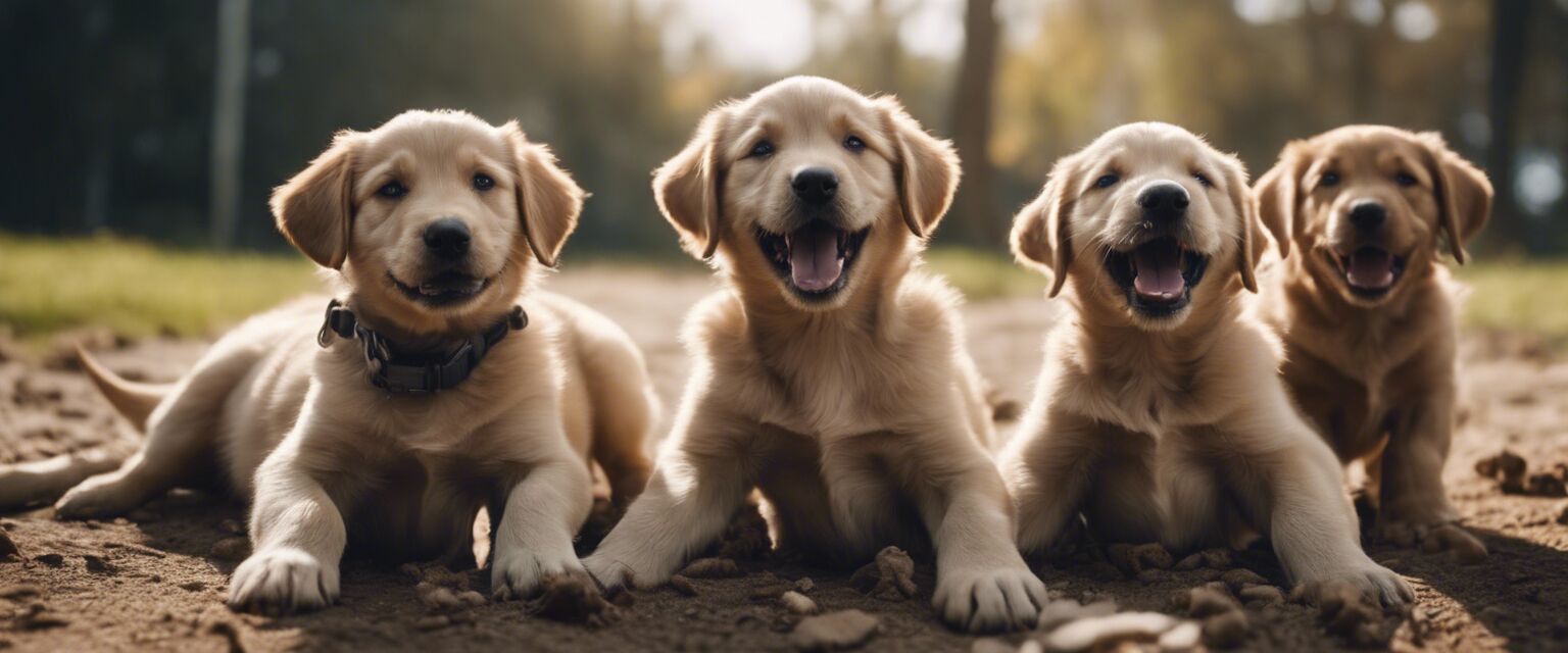 Puppy socialization class